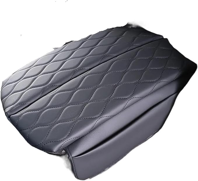 Center Console Cover,Compatible with BMW X5 F15 2014-2018 X6 F16 2015-2019 Car Armrest Box Pad Soft Leather Elbow Support Arm Rest Cushion(Black)