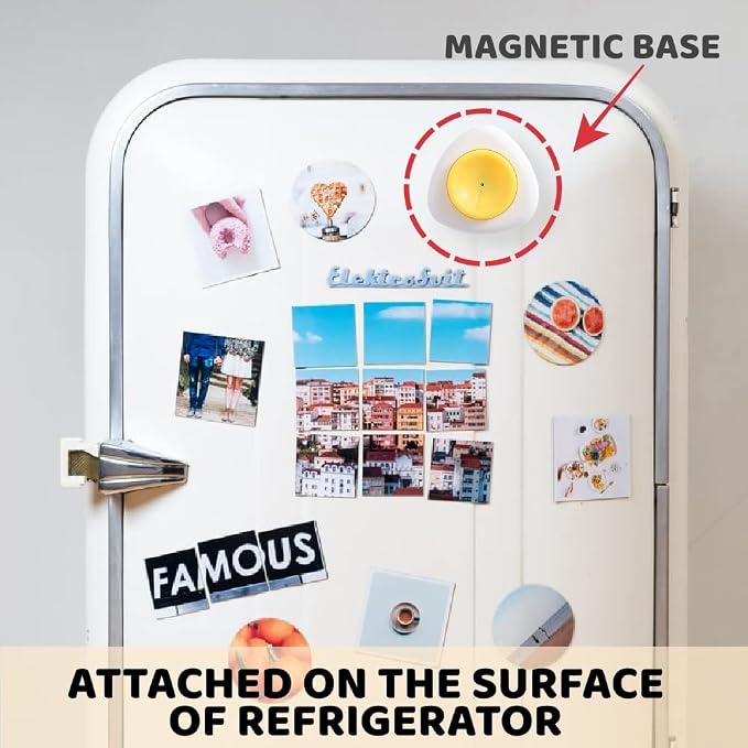 Jawbush Magnet Egg Piercer for Raw Eggs, with Magnetic Base and Safety Lock, Hard Boiled Egg Peeler, Egg Pricker to Get a Good Hard Boiled Egg