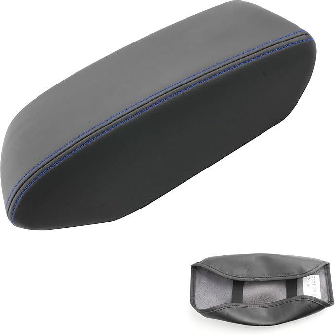 SXCY for 2025 Forester Armrest Cover for Forester 2025 Accessories [Not for 2026 Updated Center Console] 2025 Forester Center Console Cover 2025 Forester Middle Console Cover (Blue Line)