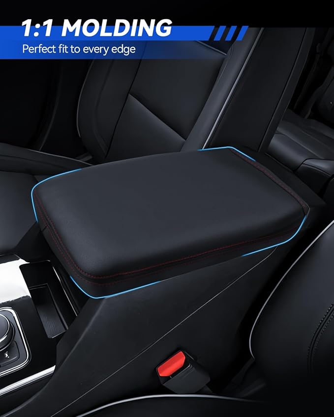 Armrest Cover for Chevrolet Blazer 2019-2025 2026 Accessories Center Console Middle Lid Pad Protector for Car Elbow Rest