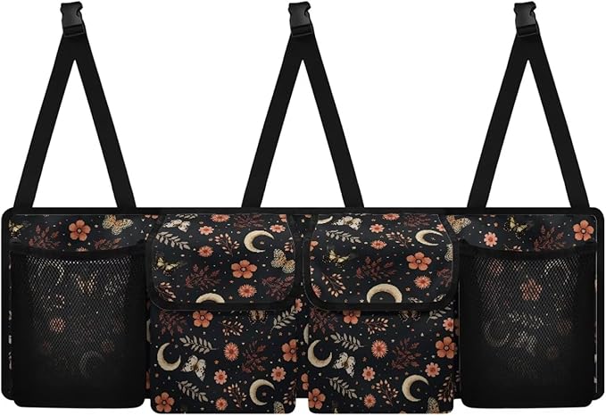 Butterfly Car Trunk Organizer for SUV Organizer Trunk Storage Organizer, Butterfly Car Decor Space-Saving Trunk Storage Organizer, It Easy to Find Things, Frees Trunk Floor