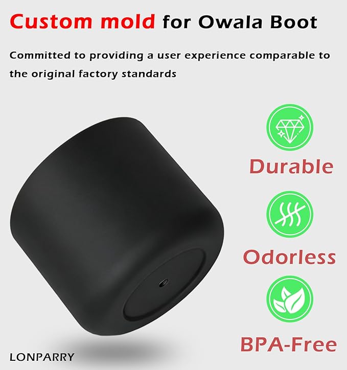 2-Pack Silicone Boot for Owala 32 oz Water Bottles, Boots for Owala Protective Sleeve Anti-Slip Rubber Bottom, Compatible with FreeSip/Twist/Flip Stainless Steel Bottles 32 oz Accessories,BPA Free