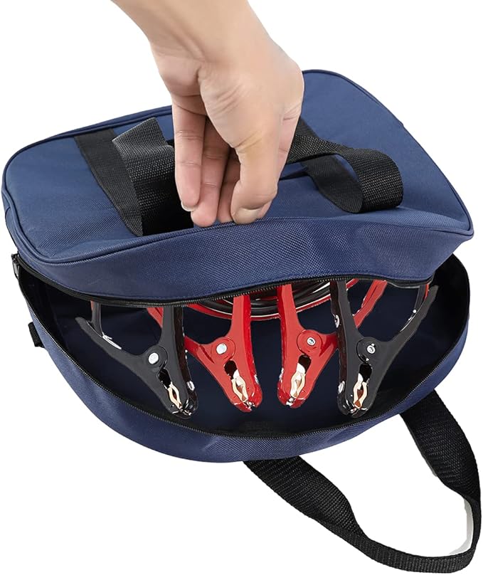 YELAIYEHAO Cable Bag - Jumper Cable Bag - Storage & Organizer for Cables, Cords, and Hoses
