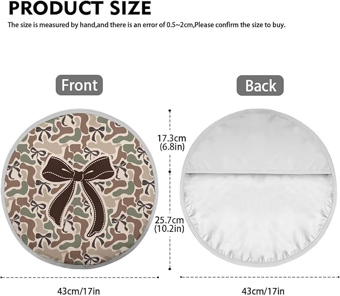 Camo Hunting Bow Steering Wheel Sun Shade Cover Foldable Steering Wheel Sunshade Washable Car Rudder Sunblock Cover 17 Inch Car Accessories Gift for Birthday