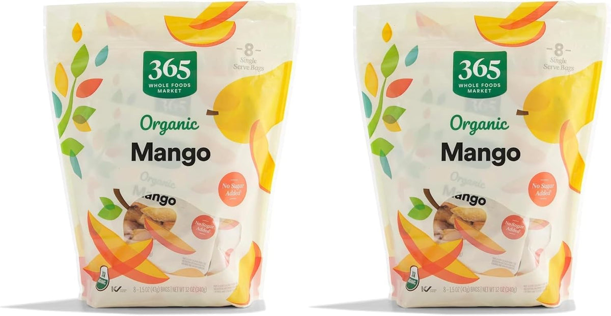365 by Whole Foods Market, Organic Mango 8 Pack, 12 Ounce