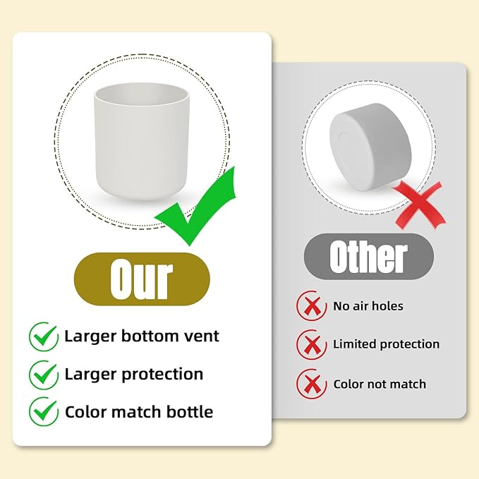 Silicone Higher Boot Compatible with Owala 30oz & 40oz FreeSip Sway Bottles & Tumblers, Large Protection Anti-slip Bottom Cover Sleeve for Freesip Sway Tumbler and Bottle
