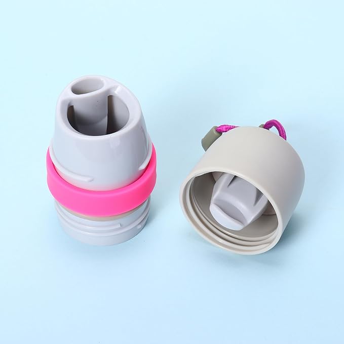 Replacement Lid Compatible with Owala FreeSip Twist Insulated Stainless Steel 18oz 24oz Water Bottle (Rose Red)