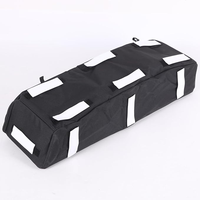 Aunginsy 1PCS Trunk Organizer Compatible with Toyota FJ Cruiser 2007-2021+, Car Right Side Trunk Storage Bag Backseat Hanging Storage Multi-Compartment Space Saving Accessories, With USA Flag Pattern