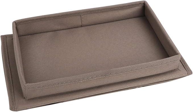 Sofa Armrest Organizer with Cup Holder No-Slip Couch Sofa Armrest Organiser Couch Remote Caddy Control Holder with 1 Large Pockets and 3 Small Pockets for TV Remotes Cellphone Magazines Ipad Drinks