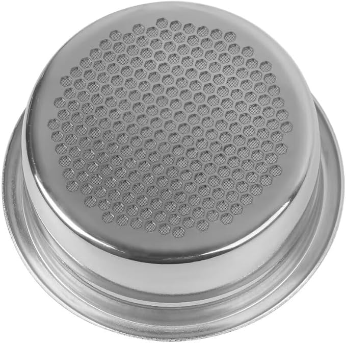 IKAPE 54mm Espresso Filter Basket, 16-18g High Precision Extraction Portafilter Basket, Compatible with 54mm Breville/Sage Espresso Machine(Honeycomb)