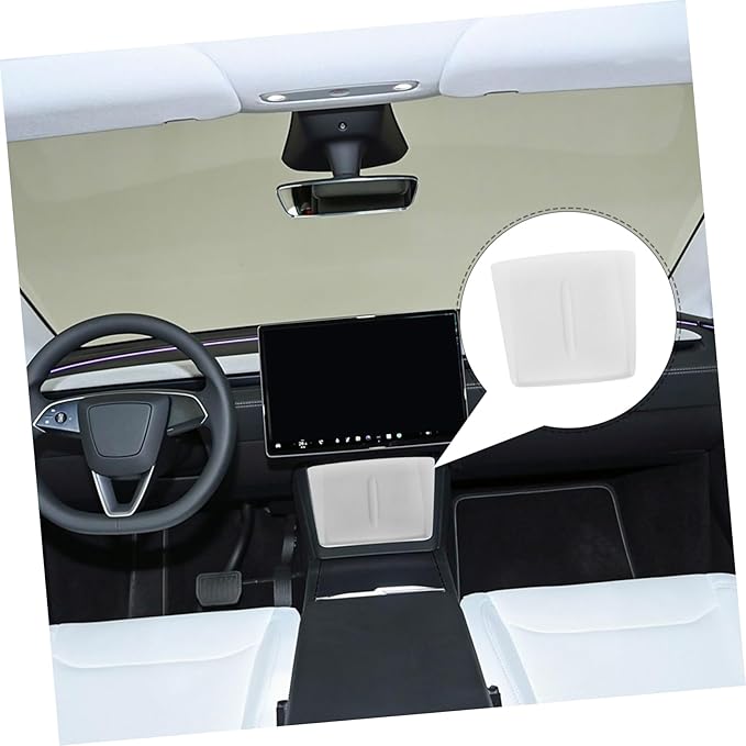POPETPOP Center Console Silicone Charging Mat Cordless Charging Pad for Non- Silicone Material Auto Accessories for Interior