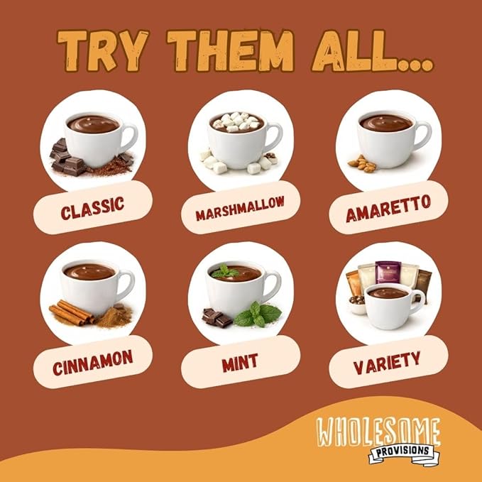 Protein Hot Chocolate, Keto Hot Chocolate Mix, Low Carb Hot Cocoa, 15g Protein, 3g Net Carbs, Low in Sugar, Instant Hot Coco, 7 Individual Macro-Controlled Packages (Classic, 1 Pack)