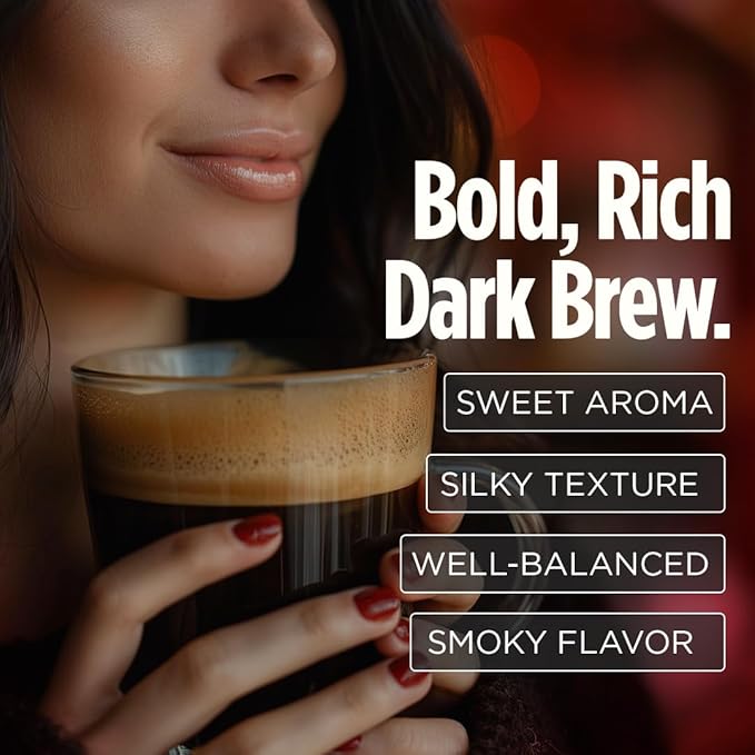 VitaCup Energy Dark Roast Coffee Pods, Boost Focus & Metabolism, Antioxidants, B Vitamins, Bold & Smooth,100% Arabica Coffee, Single Serve Pod Compatible with Keurig K-Cup Brewers,64 Ct