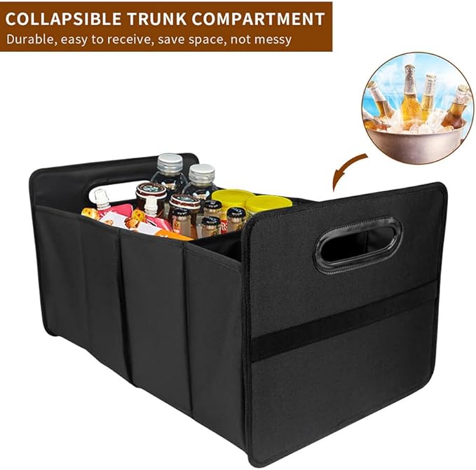 Rear Trunk Organizer Fit for Honda Civic Car Trunk Box Home Travel Foldable Storage Bag Multipurpose