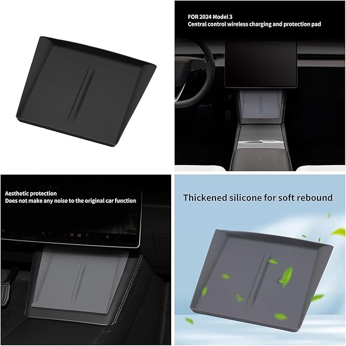 Design Chargers Mat Charging Anti Slip Silicone Interior Part Charging Mat
