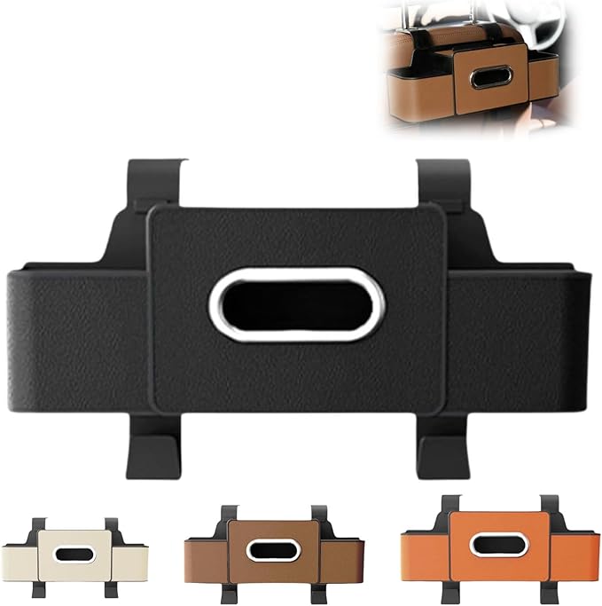 Car Organizers and Storage Box, Multifunctional Car Seat Back, Backseat Organizer, For Hold Phones, Snacks, Drinks, And Handbags (Black)