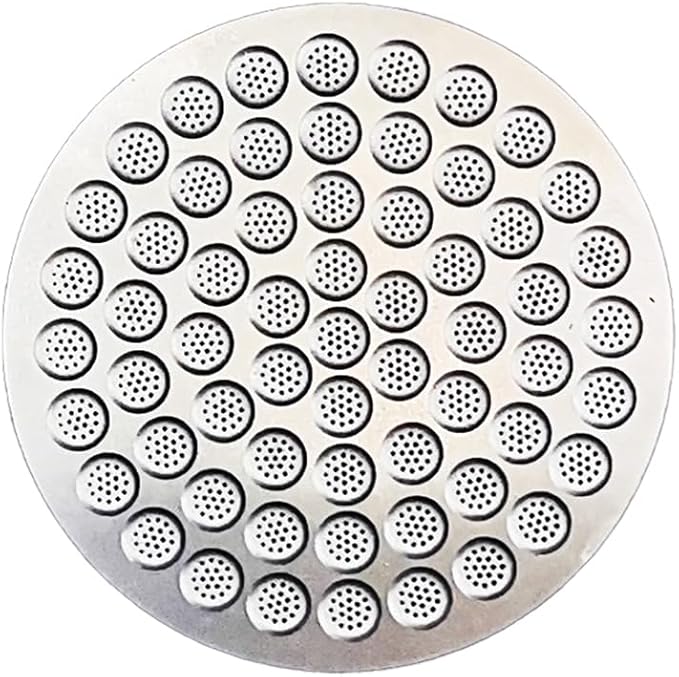 Puck Screen Reusable Mesh Coffee Filter for Espresso Portafilter Basket with Silent Puck Screen Ejector Coffee Grounds Remover Knock-Free Air Blower Kit (51mm Puck Screen)