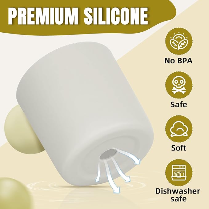 Silicone Higher Boot Compatible with Owala 30oz & 40oz FreeSip Sway Bottles & Tumblers, Large Protection Anti-slip Bottom Cover Sleeve for Freesip Sway Tumbler and Bottle
