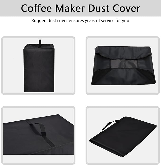 Dust Cover for Keurig Single Serve K-Cup Pod Coffee Maker Heavy Protective Coffee Machine Cover Compatible with Keurig K-Mini Single Serve K-Cup Pod 12oz Coffee Maker/K-Express K-Cup Pod Coffee Maker