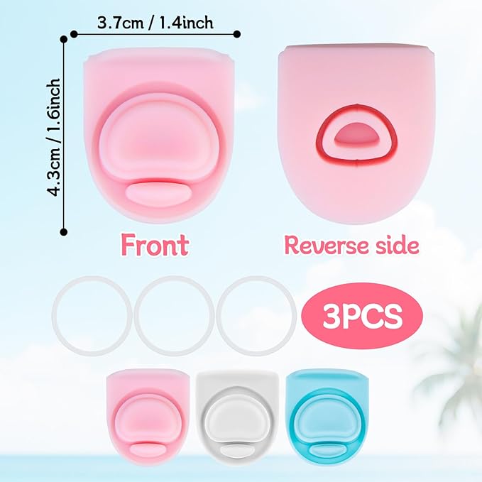 3 Sets Replacement Seal Gasket Stoppers for Owala Freesip Cap Mouth,Silicone O Sealing Ring Parts Water Bottle Top Lid Accessories for Owala Freesip 16/19/24/32/40oz 3p1-a05