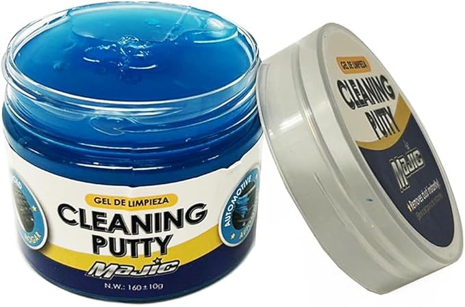 2 Pk Car Cleaning Gel Interior Detailing Auto Putty Dust Crevice Cleaner Slime Dirt Removal Wipe Auto Scratch-Free Reusable Detail Cleaning Tools Household Supplies Multi Purpose