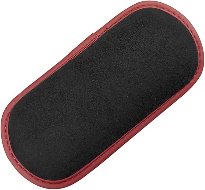 Car Door Armrest Pads, Soft Leather Memory Foam Car Center Console Pillow with Strong Adhesive, Universal Comfortable Auto Arm Rest Cushion Accessories for Elbow and Knee Support(Black)