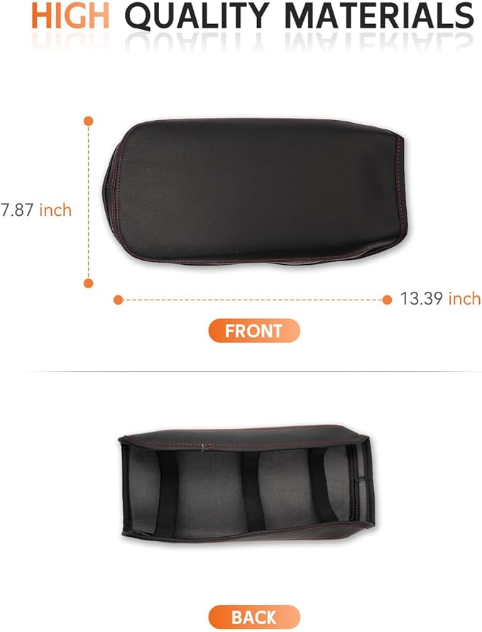 CDEFG for Chevrolet Blazer 2019-2025 2026 Center Console Cover Armrest Box Cover for Chevy Blazer (2LT, 3LT, Premier, RS) Accessories Console Arm Rest Protector