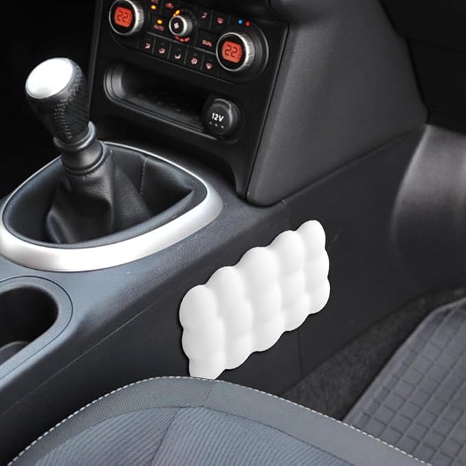 2PCS Car Knee Cushions, Car Elbow Rest Pads Cloud Shape Elbow Pillow Armrests for Car Truck Door Center Console