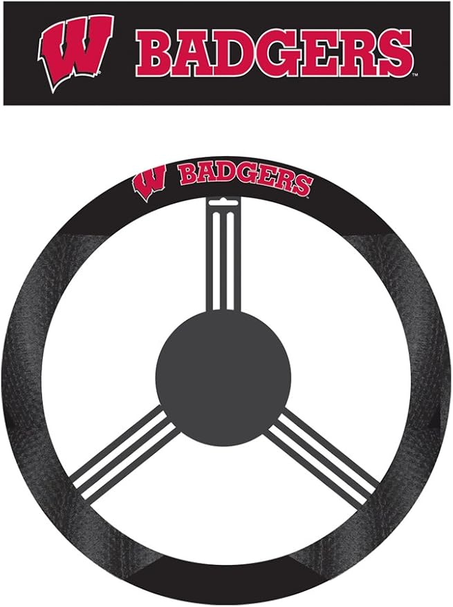 NCAA Poly-Suede Steering Wheel Cover