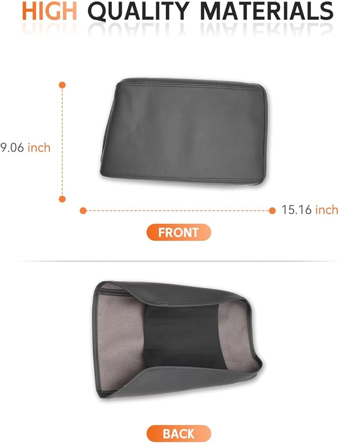 CDEFG for Volkswagen Atlas 2024 2025 2026 Center Console Cover Armrest Box Cover for VW Atlas (SE, Peak Edition, SEL, Cross Sport, SEL Premium R-Line) Accessories Console Arm Rest Protector