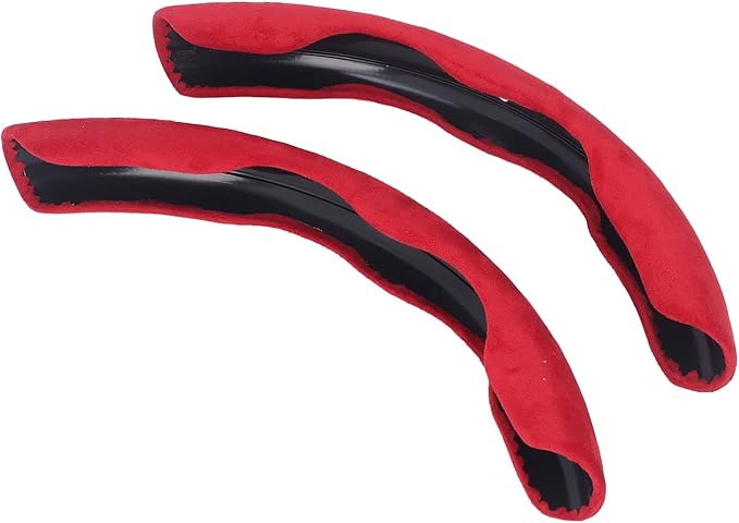 Steering Wheel Cover, Suede Non Slip Sweat Absorbing Auto Accessory for Mercedes Models Drivers Commuters Road Trips