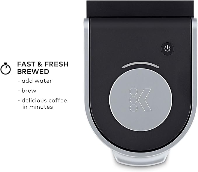 Keurig K-Mini Single Serve K-Cup Pod Coffee Maker, 6 to 12oz Brew size, with Cord Storage, Perfect for Small Spaces, Black