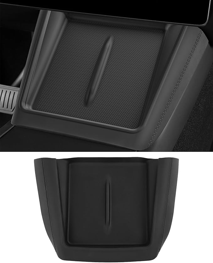 Model y Centre Control Wireless Charging Mat，Center Console Wireless Charger Pad Compatible with Tesla Juniper Model y 2026 2025 (Model y Juniper Full Cover pad)