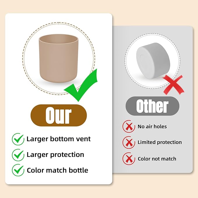 Silicone Higher Boot Compatible with Owala 30oz & 40oz FreeSip Sway Bottles & Tumblers, Large Protection Anti-slip Bottom Cover Sleeve for Freesip Sway Tumbler and Bottle