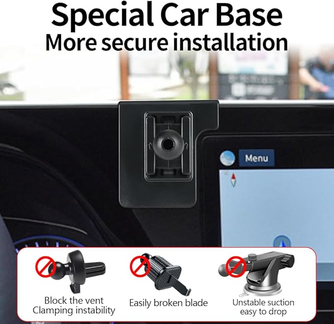 Car Magnetic Phone Mount for Hyundai Palisade 2020 2021 2022 2023 2024 2025 Auto Interior Accessories Best Cellphone Holder Fast 15W Wireless Charger Cell Phones Charging Screen Stand Accessory