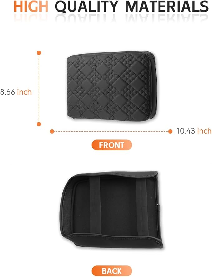 CDEFG for 2025 2026 Toyota 4Runner Center Console Cover Armrest Box Cover for 4Runner (SR5, TRD Sport, Off-Road, Premium, Limited, Platinum, Trailhunter) Accessories Console Arm Rest Protector