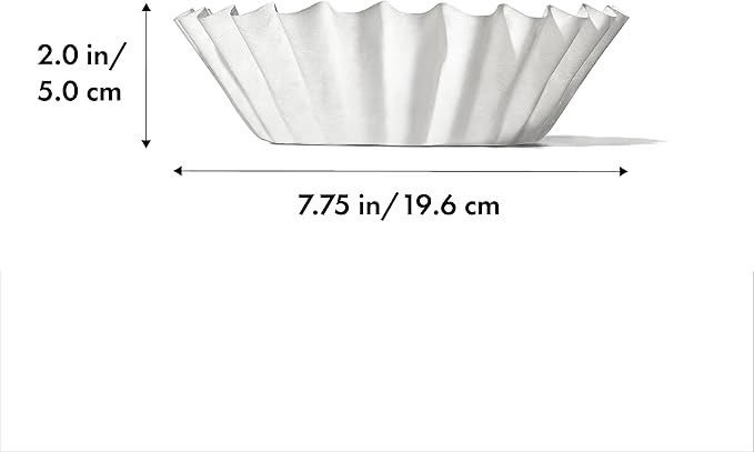 OXO Brew Commercial Basket Style Large Coffee Filters, 5-12 Cup