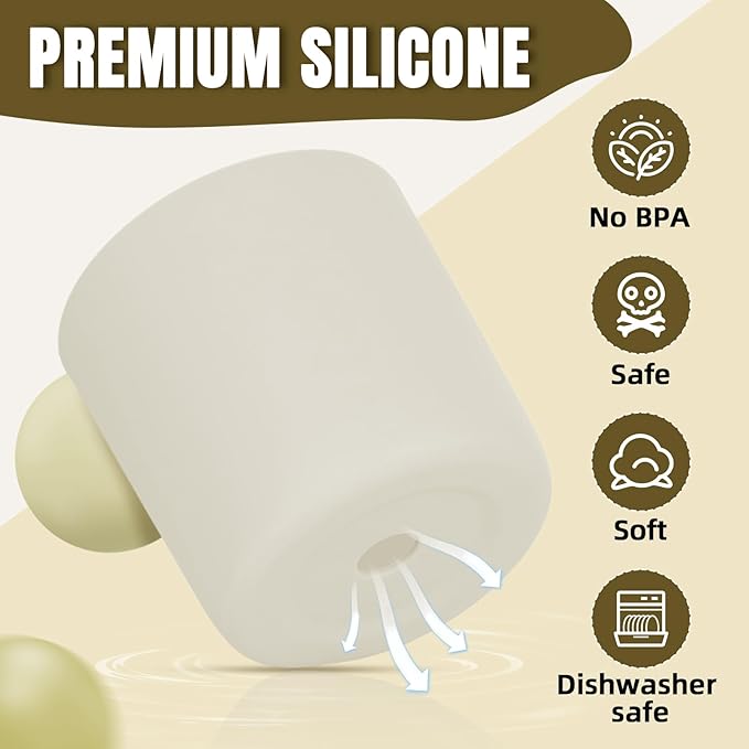 Silicone Higher Boot Compatible with Owala 30oz & 40oz FreeSip Sway Bottles & Tumblers, Large Protection Anti-slip Bottom Cover Sleeve for Freesip Sway Tumbler and Bottle
