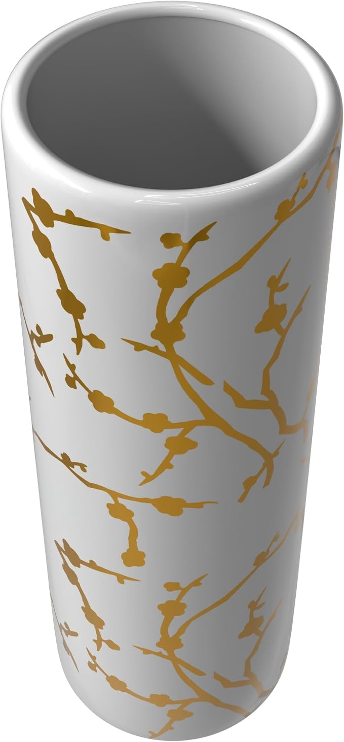 Red Lantern 24" Gold Branches Umbrella Stand