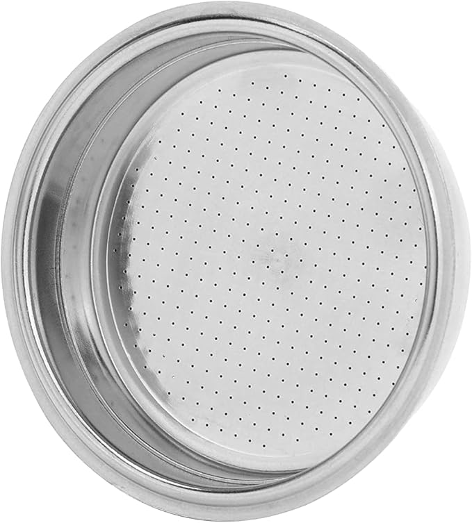 51mm Stainless Steel Coffee Filter Basket, 1 Cup Coffee 51mm Dual Wall pressurized Filter Basket, Please check the size and shape carefully