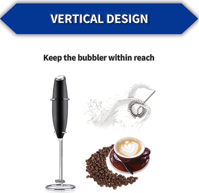 Frother Stand Kitchen Milk For Coffee Stainless Steel Stand Fits for Multiple Types of Coffee Frothers - Heavy Duty Stand Ideal