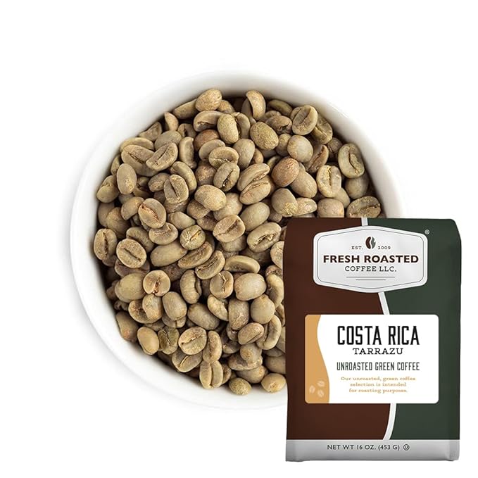 Fresh Roasted Coffee, Unroasted Adventurer Home Roasting Starter Kit, Kosher