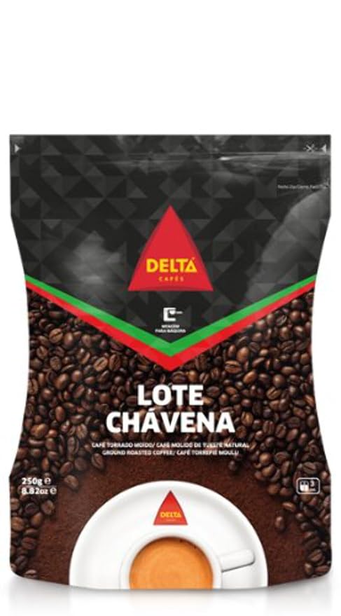 Delta Roasted Fine Ground Coffee for Espresso Machine 250g