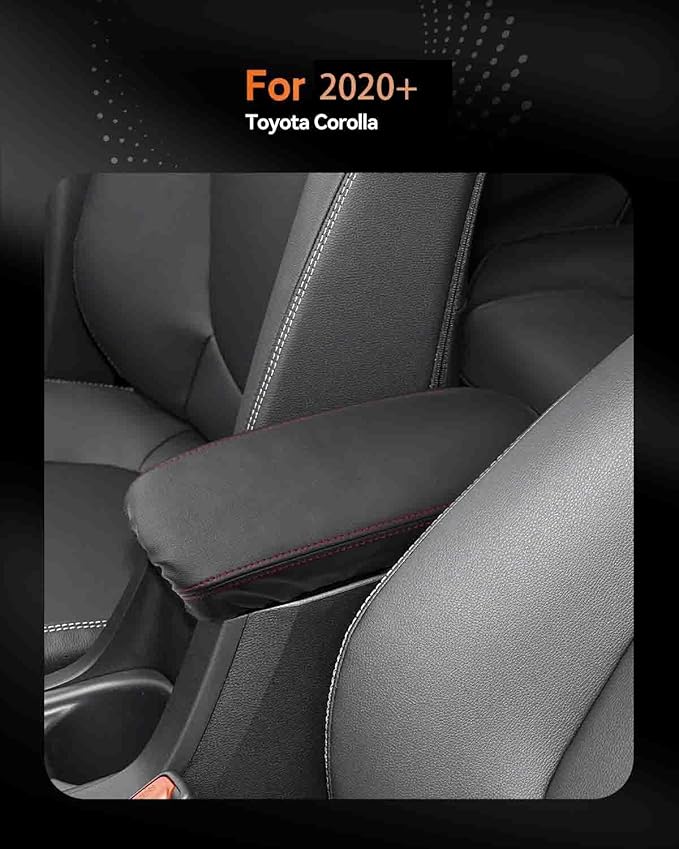 CDEFG for Toyota Corolla 2020-2025 2026 Center Console Cover Armrest Box Cover for Corolla Accessories Arm Rest Protector SUV Edition Sedan Universal