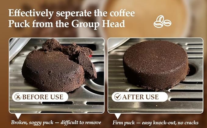 3 packs 58.5mm Espresso Puck Screen - 0.2mm Espresso Puck Screen, Stainless Steel Reusable Coffee Filter, Compatible with Espresso Machine 58mm Portafilter Basket (58.5mm)