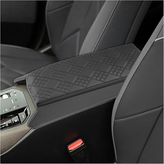 SXCY for 2025 2026 BMW X3 Armrest Cover Pad for 2025 2026 BMW X3 (30 / M50 xDrive) Accessories 2025 2026 X3 Center Console Cover 2025 2026 X3 Middle Console Cover Add Soft Cotton Cushion (Added-Pad)