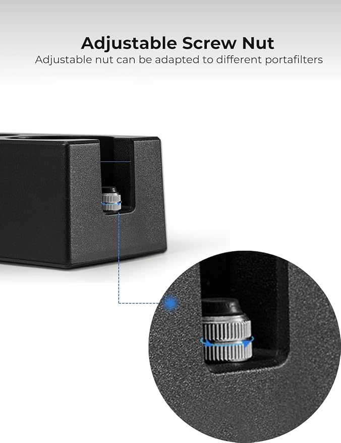 Multifunctional Espresso Tamping Station|Universal Fit Espresso Accessories Organizer|Barista Tool Organizer for 51 54 58mm Portafilter, Tamper&Distributor