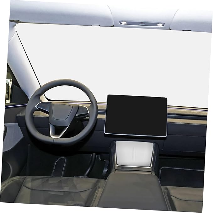 POPETPOP Center Console Silicone Charging Mat Cordless Charging Pad for Non- Silicone Material Auto Accessories for Interior