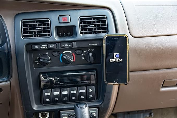 Course Motorsports DirectFit Magnetic Phone Mount and Car Phone Holder for Toyota 4Runner (1996-2002) - Magnetic Head