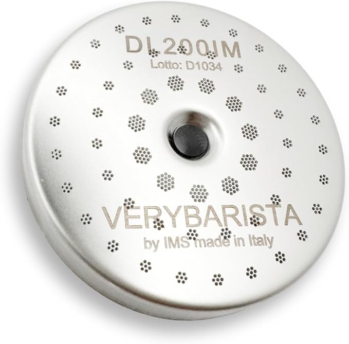 IMS Precision Shower Screen DL200IM with Custom Verybarista Design for Delonghi Dedica, La Specialista, Maestro